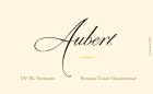 Aubert UV-SL Vineyard Chardonnay 2018  Front Label