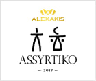 Alexakis Assyrtiko 2017 Front Label