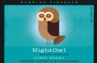 Hopkins Vineyard Night Owl Vidal Blanc 2010 Front Label