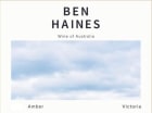 Ben Haines Amber 2022  Front Label