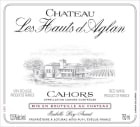 Chateau les Hauts d'Aglan Cahors 2015  Front Label