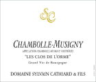 Sylvain Cathiard Chambolle-Musigny Les Clos de l'Orme 2014  Front Label