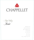 Chappellet Merlot 2016 Front Label