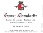 Arnaud Mortet Gevrey-Chambertin Lavaux St-Jacques Premier Cru 2016  Front Label