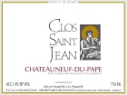 Clos Saint-Jean Chateauneuf-du-Pape Blanc 2017 Front Label