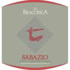 La Braccesca Sabazio Rosso di Montepulciano 2015 Front Label