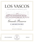 Los Vascos Grande Reserve Carmenere 2018  Front Label