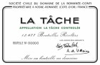 Domaine de la Romanee-Conti La Tache Grand Cru 2016 Front Label