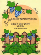 Bright Meadows Farm White 2010 Front Label