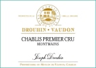 Domaine Drouhin Vaudon Chablis Montmains Premier Cru 2019  Front Label