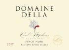 Domaine Della Earl Stephens Vineyard Pinot Noir 2017  Front Label