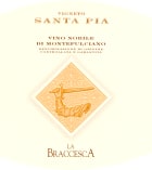 La Braccesca Santa Pia Vino Nobile di Montepulciano Riserva 2015  Front Label