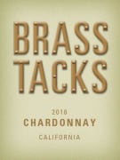 Brass Tacks Chardonnay 2018  Front Label