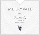 Merryvale Pinot Noir 2015  Front Label