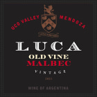 Luca Old Vine Malbec 2021  Front Label