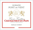 Domaine Font du Vent Cuvee Tradition Chateauneuf-du-Pape Blanc 2017 Front Label