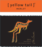 Yellow Tail Merlot 2016  Front Label