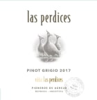 Las Perdices Pinot Grigio 2017  Front Label