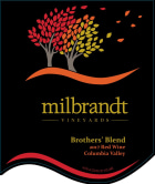 Milbrandt Brother's Red Blend 2017  Front Label
