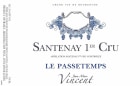 Jean-Marc Vincent Santenay Le Passetemps Premier Cru 2015  Front Label