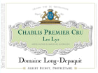 Albert Bichot Chablis Les Lys Premier Cru Domaine Long-Depaquit 2018  Front Label