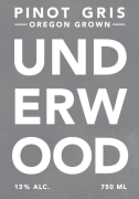Union Wine Co Underwood Pinot Gris 2016  Front Label