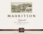 Mauritson Dry Creek Valley Zinfandel 2019  Front Label