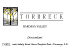 Torbreck Descendant Shiraz 2019  Front Label