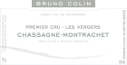 Bruno Colin Chassagne-Montrachet Les Vergers Premier Cru 2015 Front Label