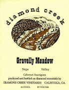 Diamond Creek Gravelly Meadow Cabernet Sauvignon (3 Liter - chipped wax capsule) 1991  Front Label