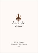 Accendo Cellars Cabernet Sauvignon 2015  Front Label