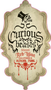 Curious Beasts Blood Red 2014 Front Label