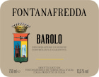Fontanafredda Silver Label Barolo 2015  Front Label