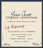 Yann Chave Crozes Hermitage Le Rouvre 2020  Front Label