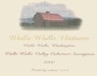 Walla Walla Vintners Cabernet Sauvignon 2000 Front Label