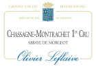 Olivier Leflaive Chassagne-Montrachet Abbaye de Morgeot Premier Cru 2020  Front Label