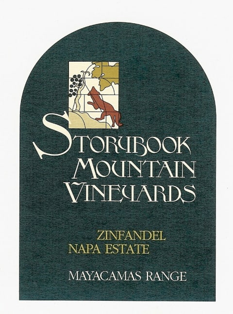 Storybook Mountain Mayacamas Range Zinfandel (375ML half-bottle) 2017  Front Label