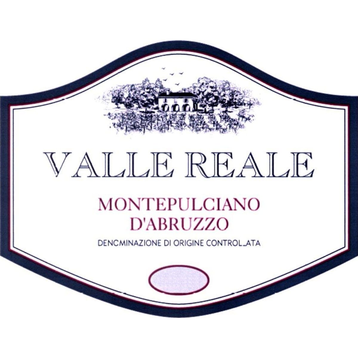 Valle Reale Vigneto di Popoli Montepulciano d'Abruzzo 2006 Front Label