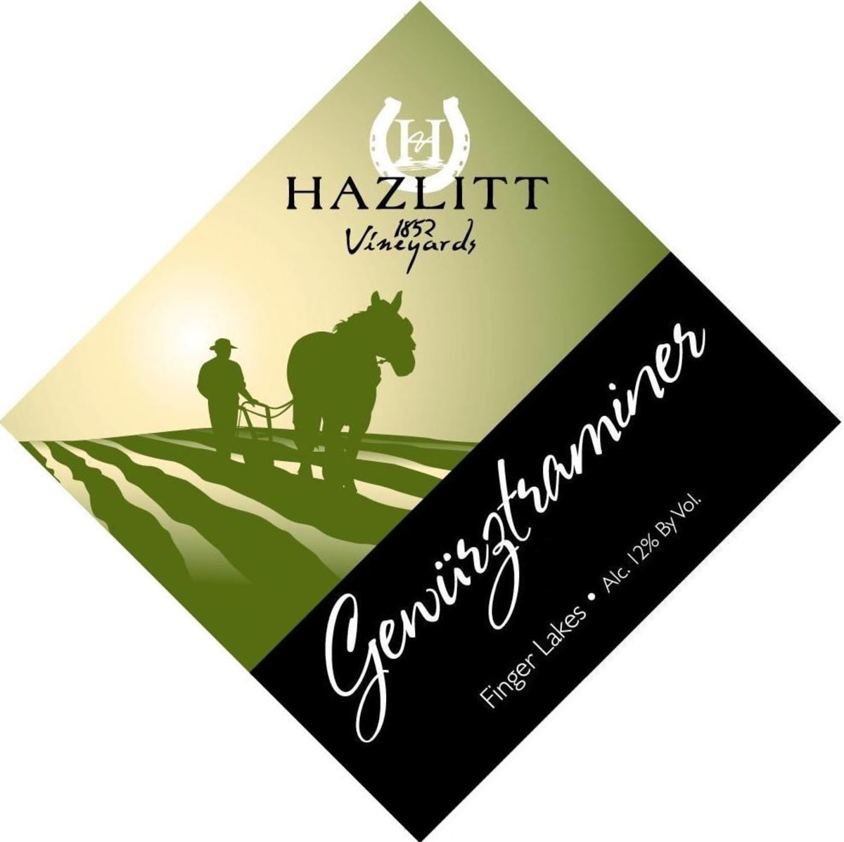 Hazlitt 1852 Vineyards  Gewurztraminer 2009 Front Label