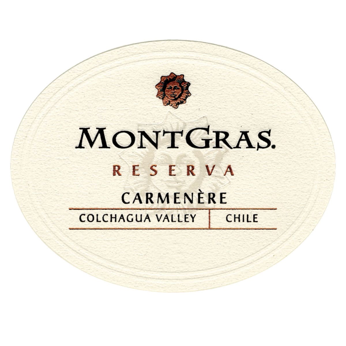 MontGras Reserva Carmenere 2011 Front Label