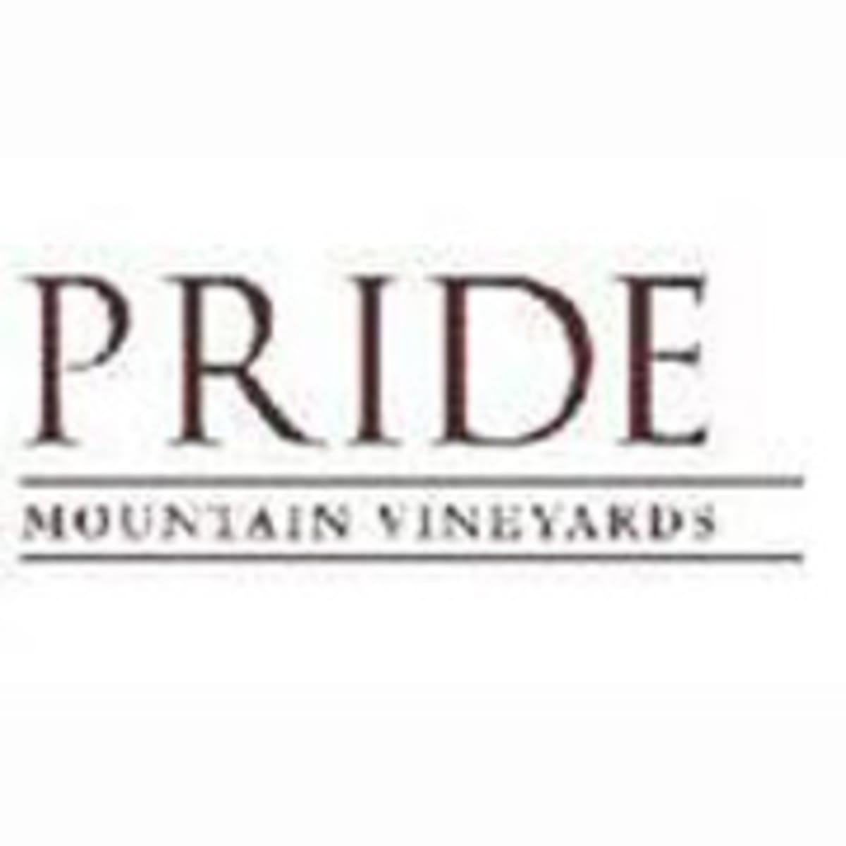 Pride Mountain Vineyards Vintner Select Merlot 2004 Front Label