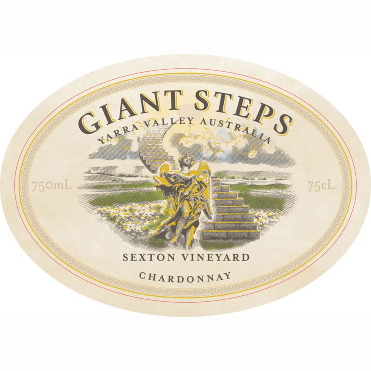 Giant Steps Sexton Vineyard Chardonnay 2008 Front Label