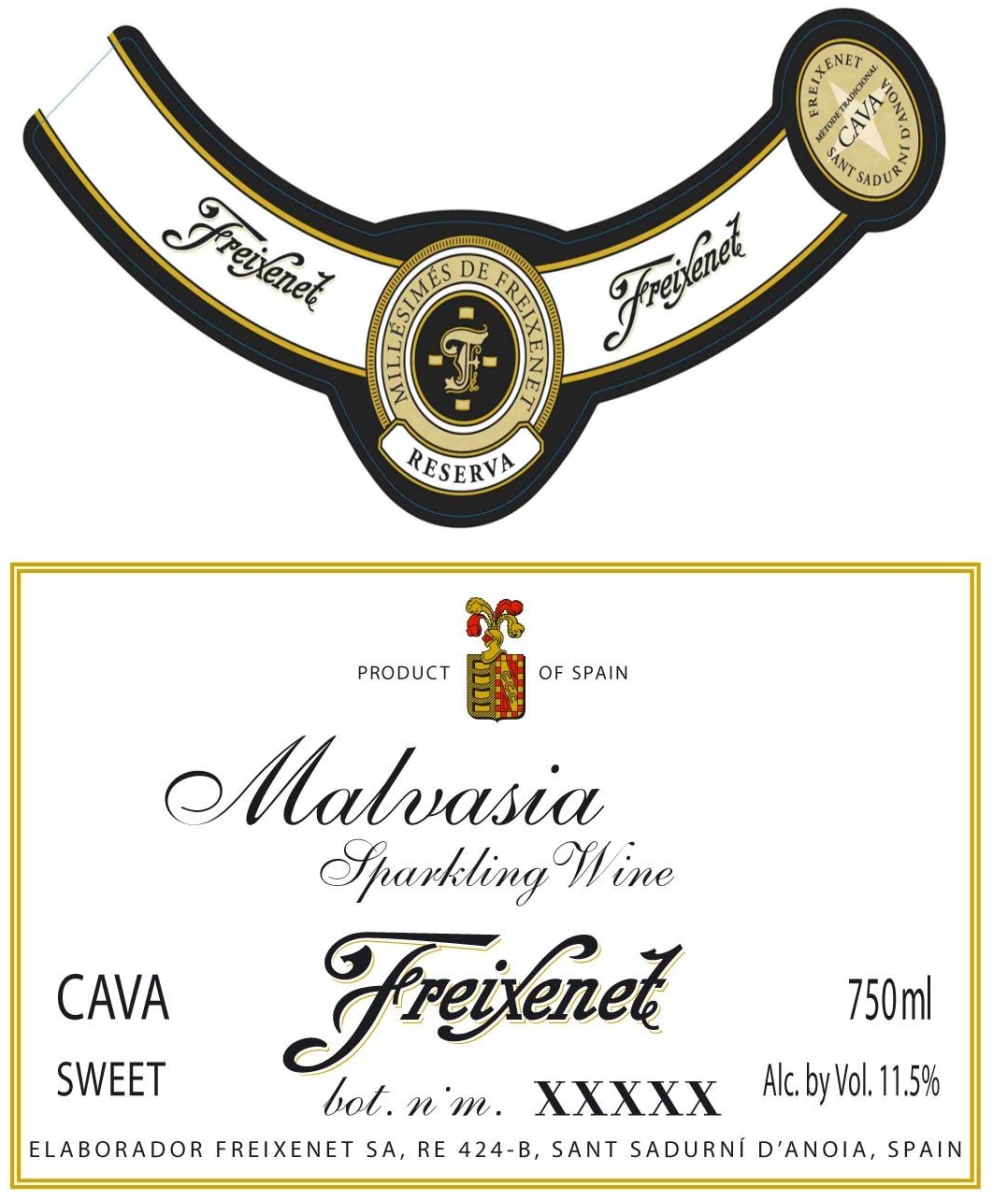 Freixenet Cuvee Prestige Reserva Cava Malvasia 2006 Front Label