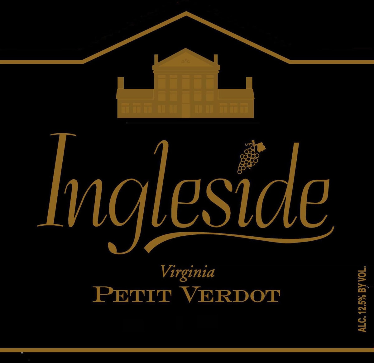 Ingleside  Petit Verdot 2008 Front Label