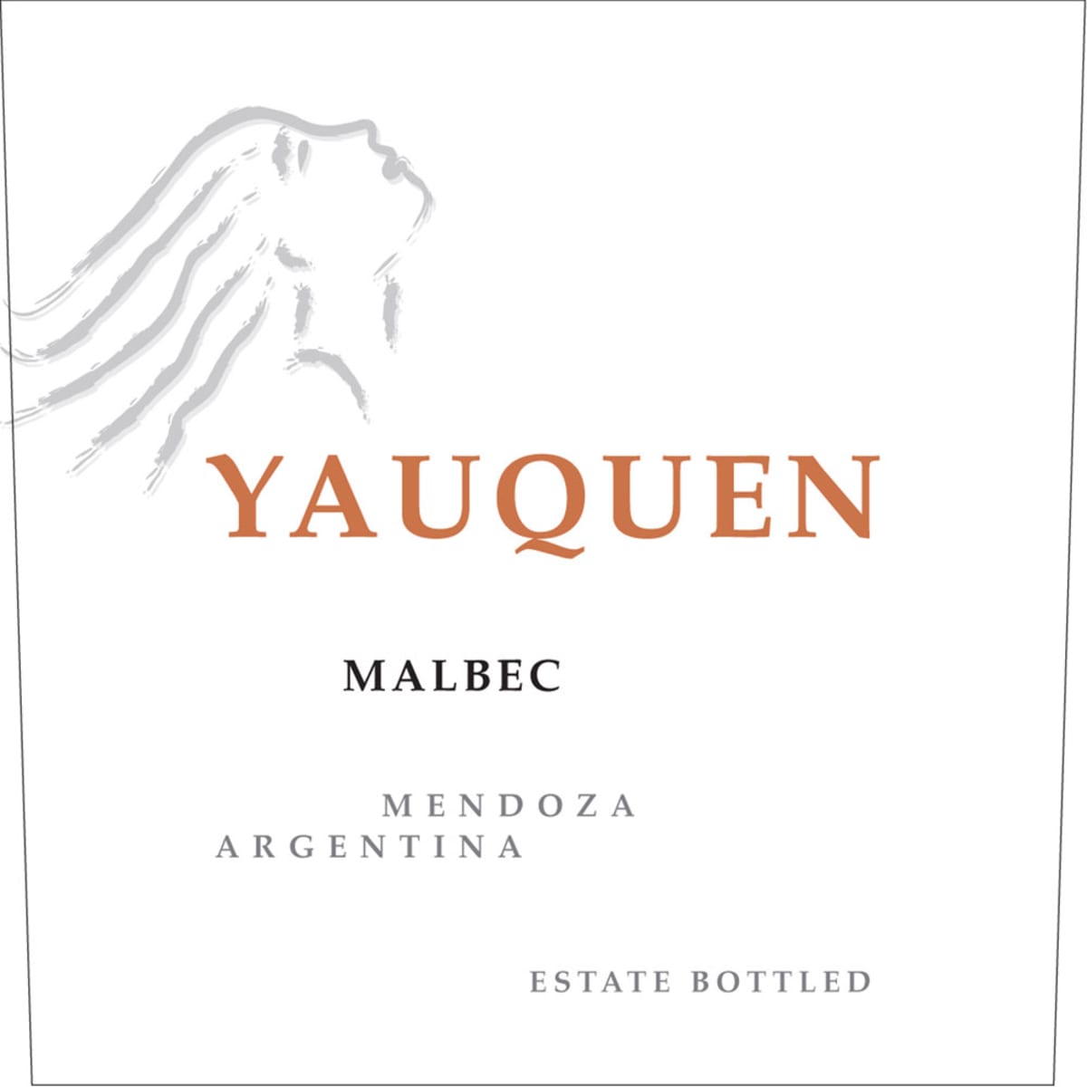 Ruca Malen Malbec 2013 Front Label