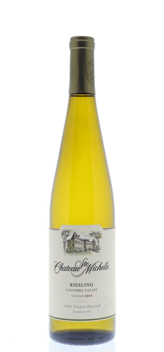Chateau Ste. Michelle Columbia Valley Riesling 2014 Front Bottle Shot
