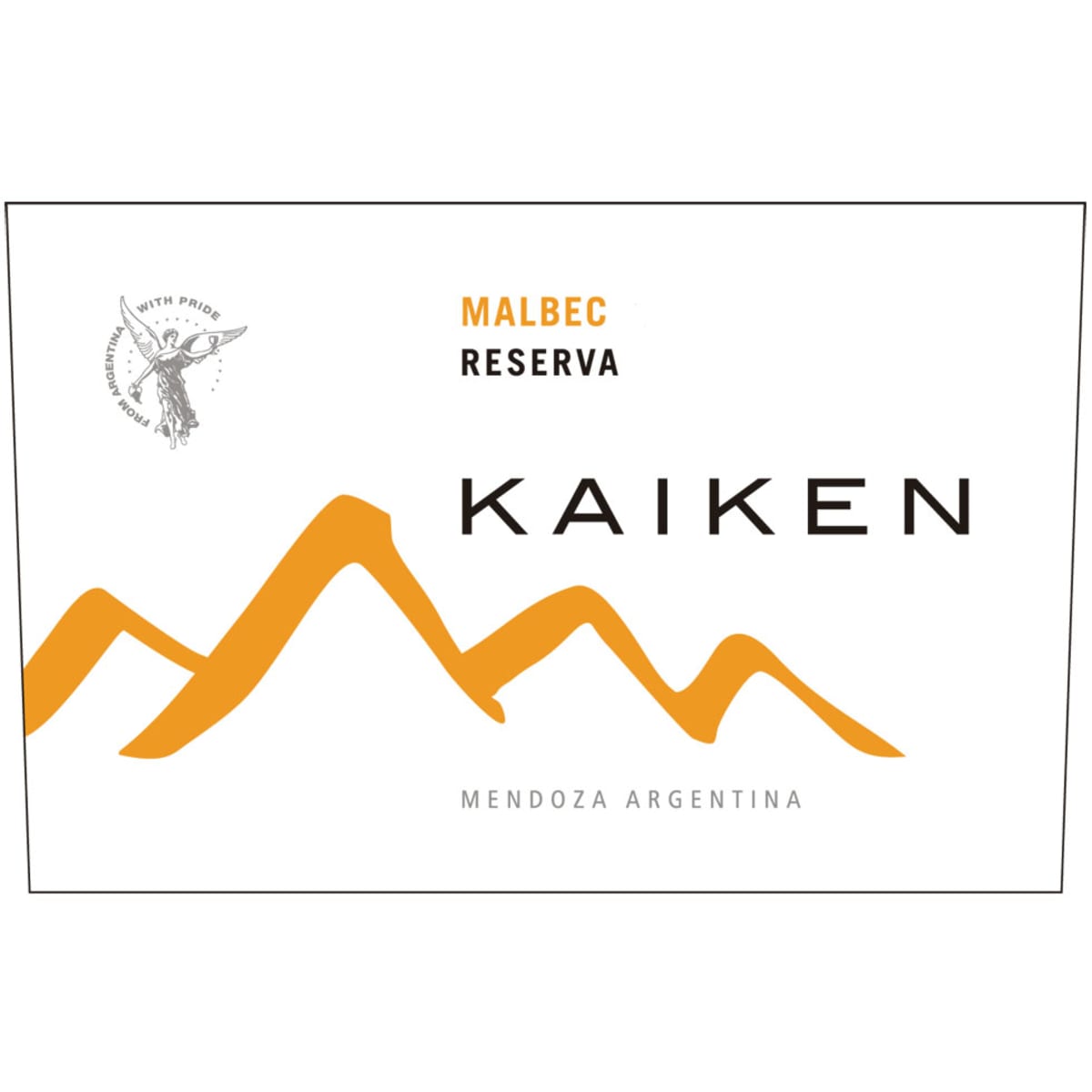 Kaiken Reserva Malbec 2014 Front Label
