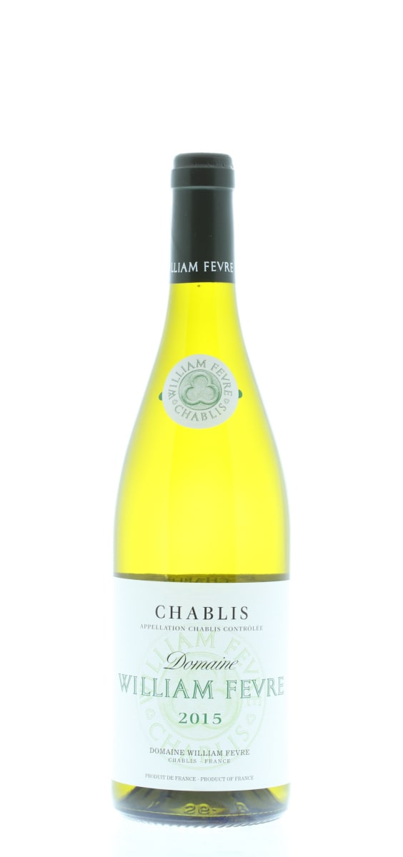 William Fevre Chablis Domaine 2015 Front Bottle Shot
