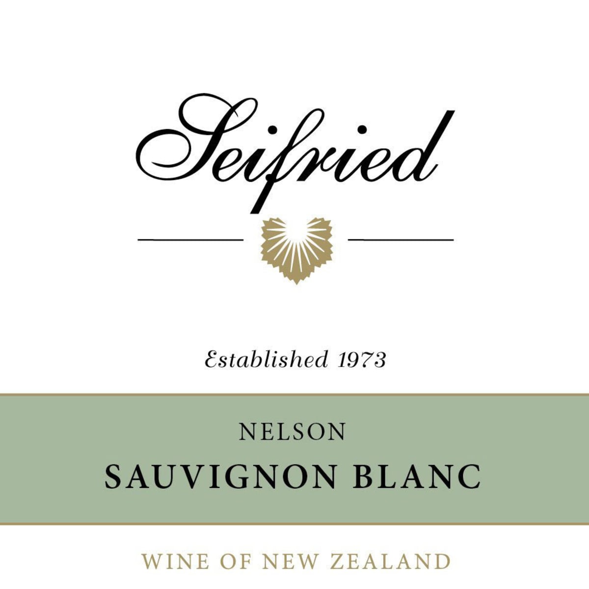 Seifried Sauvignon Blanc 2016 Front Label