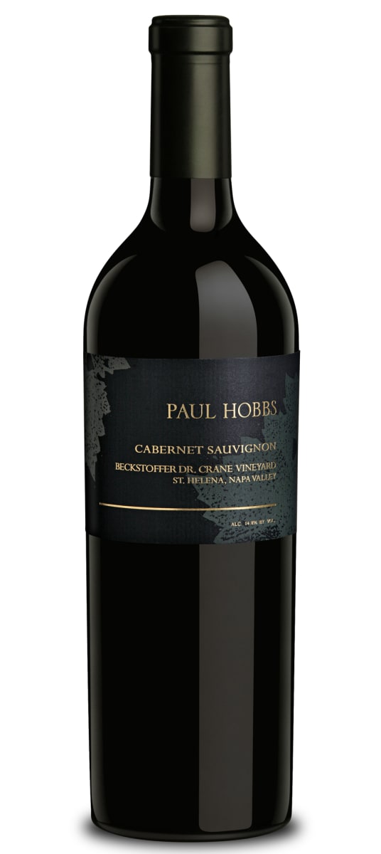 Paul Hobbs Beckstoffer Dr. Crane Vineyard Cabernet Sauvignon 2014 Front Bottle Shot